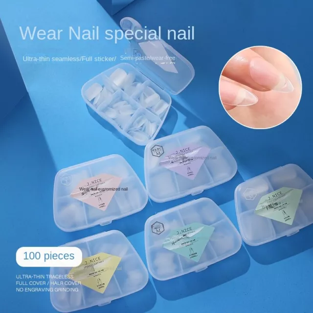 Nail Enhancement Ultra-thin Traceless Nail Patches Full Half Patches Scratch Fre