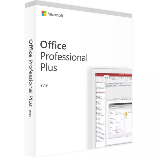 Microsoft Office 2019 Professional Plus Key Versand per Email