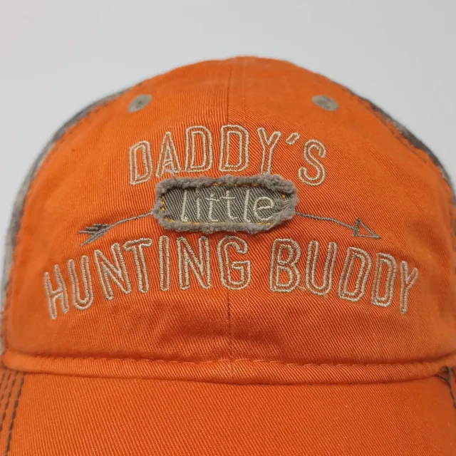 BASS PRO SHOPS Daddys Little Hunting Buddy Orange Camo Mesh Adjustable ...
