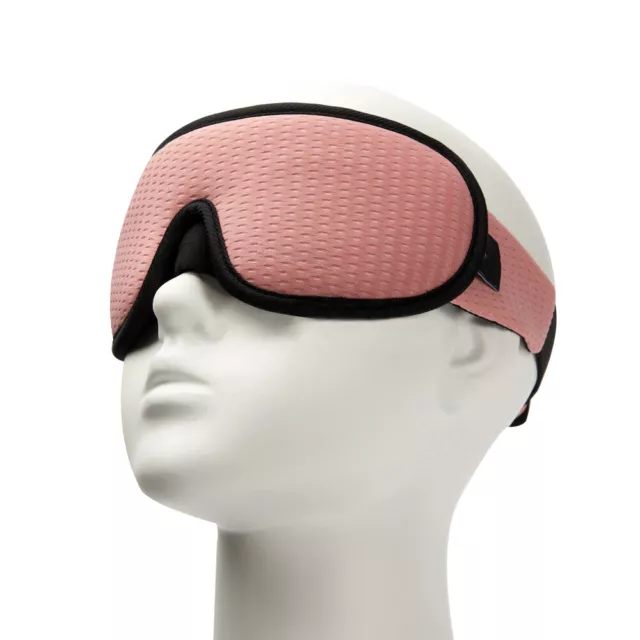 Soft Padded Sleep Mask 3D Sponge Eye Mask Cover Travel aid Rest Blindfold Shade 2