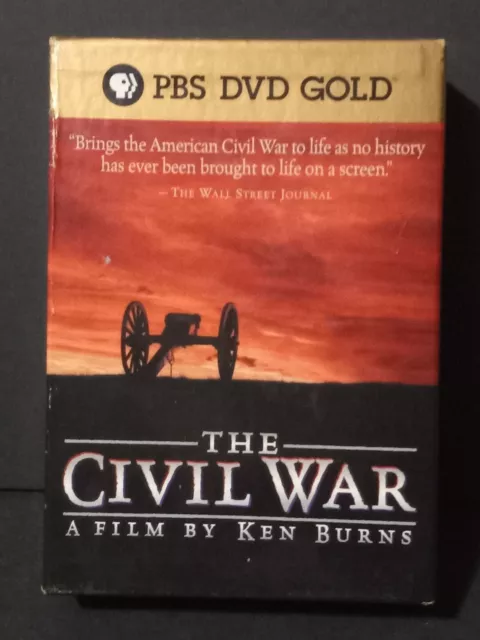 The Civil War A Film By Ken Burns (NR) All 5 Disk Work Great (DVD Box Set, 2002)