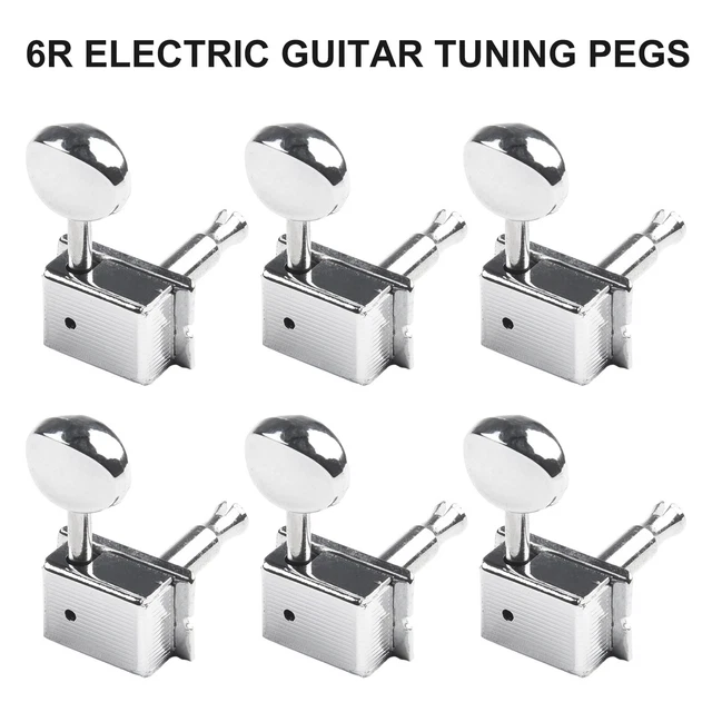 RIGHT GUITAR MACHINE Heads Electric Guitar Metal Parts ST Silver