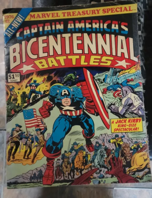 Marvel Treasury Special Captain America's Bicentennial Battles Vol 1 (1976)