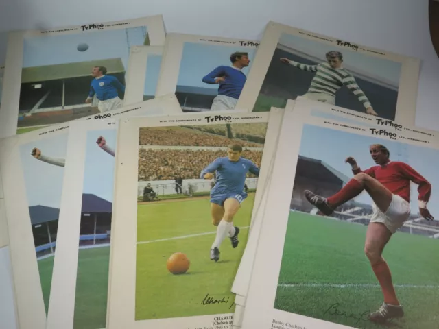 VINTAGE TY-PHOO COLLECTIONNEUR Cartes 'Football Stars' 2nd Séries 1969  Sélection EUR 2,74 - PicClick FR