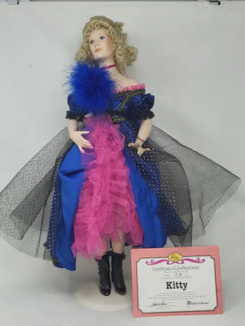 Treasury Collection Paradise Galleries Porcelain Doll Kitty Saloon Dancer Ta-267