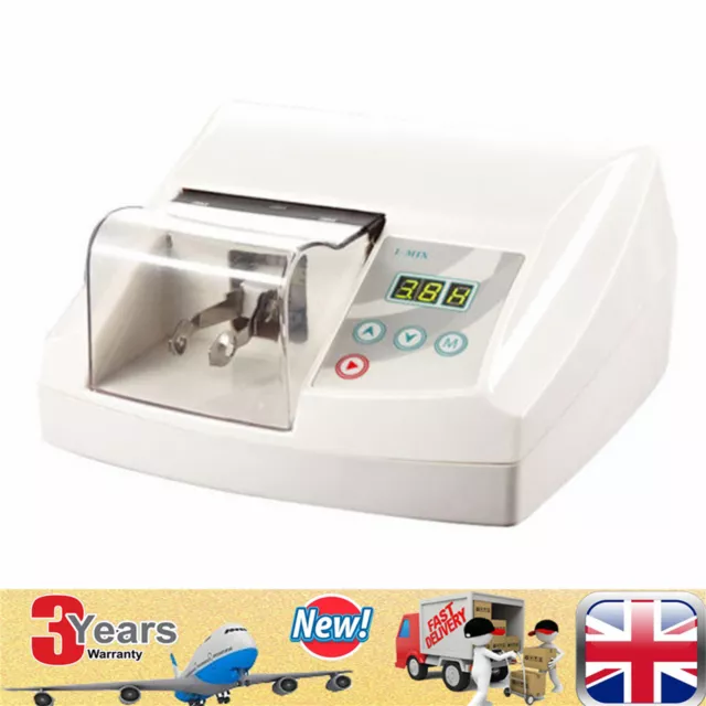 Dental Amalgamator High Speed Digital Capsule Mixer Electric Lab Amalgamator 35W