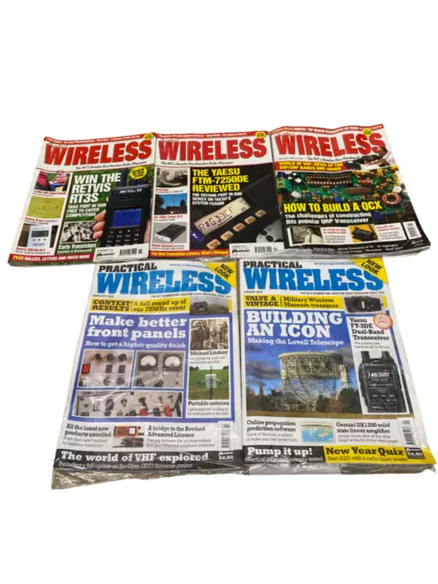 Practical Wireless Magazine Bundle X 5