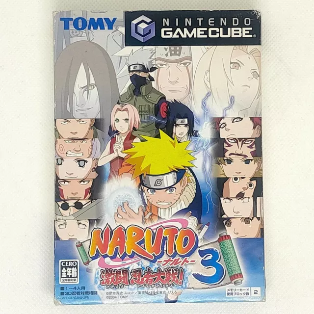 Naruto Clash of Ninja Shippuden EX Special 1 2 3 Takara Tomy Nintendo Wii  Japan