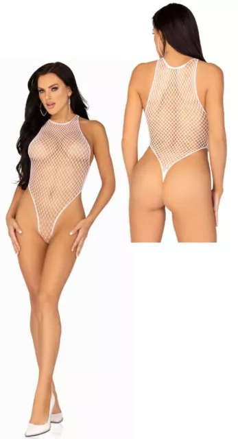 Body perizoma intimo donna sexy bodysuit tanga a rete lingerie erotica fishnet