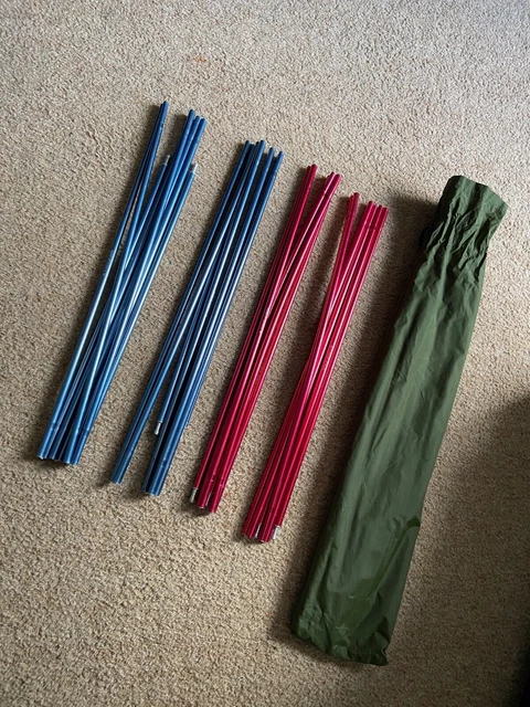Terra Nova Quasar & Quasar Ultra 2 Man Tent Upgraded Featherlite Pole Set