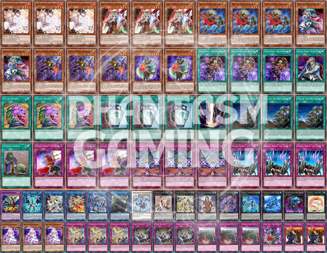 YUGIOH MAGICAL MUSKETEER Deck 40 Cards Ready To Play All Holo 17.90 -  PicClick UK
