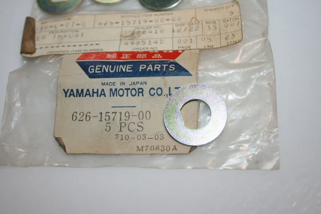 Yamaha vintage snowmobile starter thrust washer 626-15719