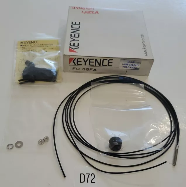 *NEW IN BOX* Keyence FU-35FA Digital Fiber Optic Sensor FU35FA + Warranty!