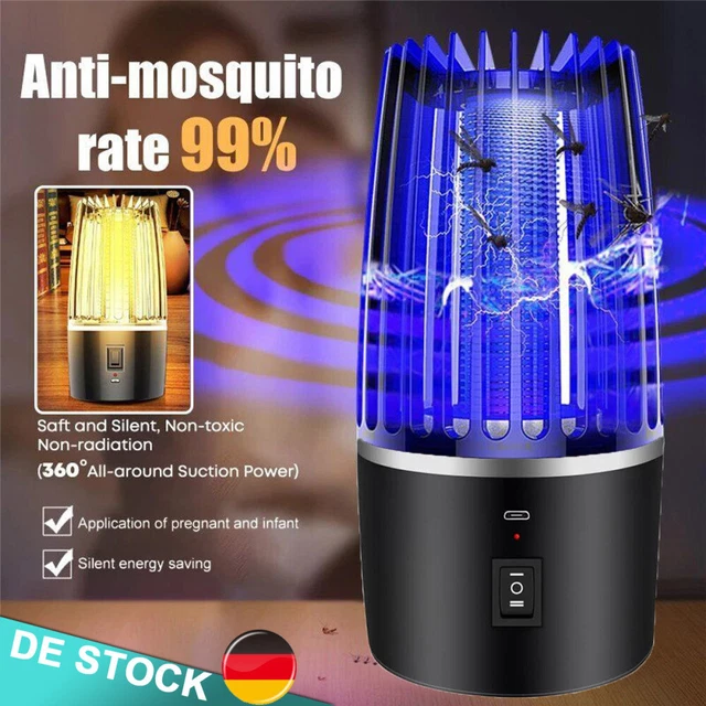 Moskito Killer Insektenvernichter Elektrisch USB LED Insektenlampe Mückenfalle