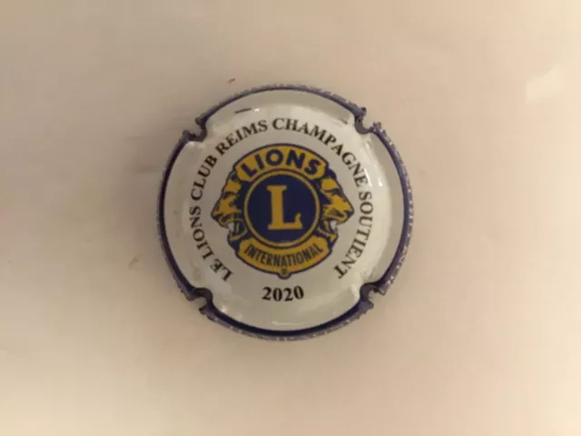 Capsule de Champagne Lions Club Reims n° 78b p 315 cote 5€