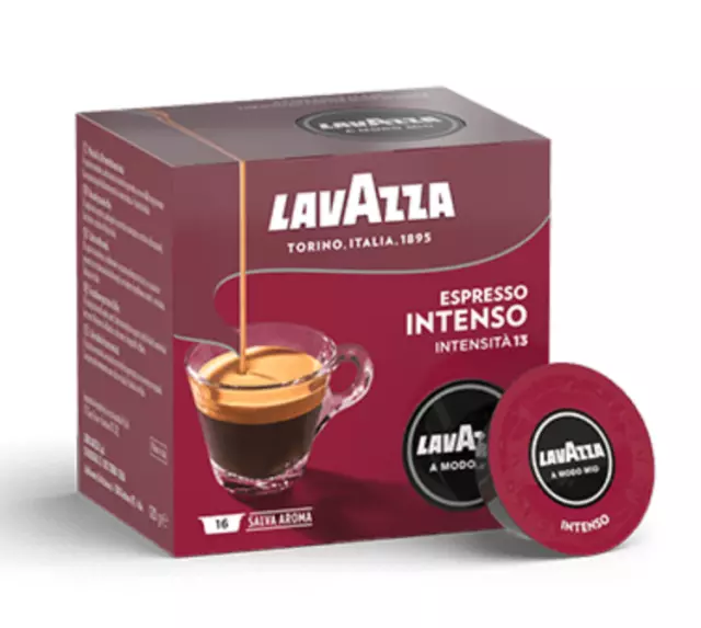 216 lavazza a modo mio INTENSO capsules de cafe