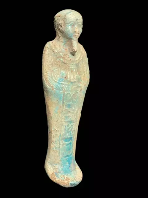 BEAUTIFUL ANCIENT EGYPTIAN  USHABTI SHABTI - 664 - 332bc (17) 2