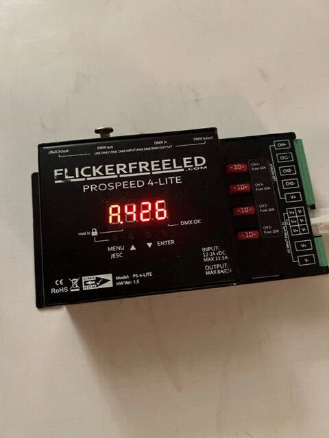ProSpeed 4-LITE DMX LED Dimmer