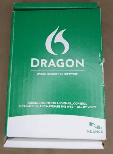 Dragon Naturally Speaking Home 11 [Old Version] With Head Set NIB