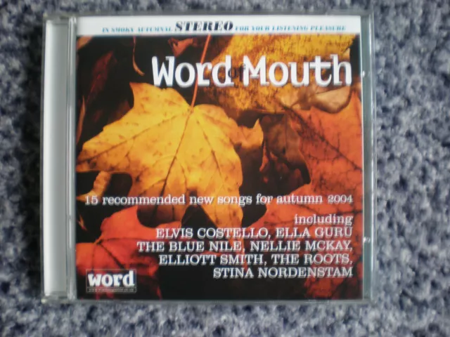 Word Of Mouth - Near Mint 2004 Cd -  Costello/The Roots/Ella Guru/The Blue Nile