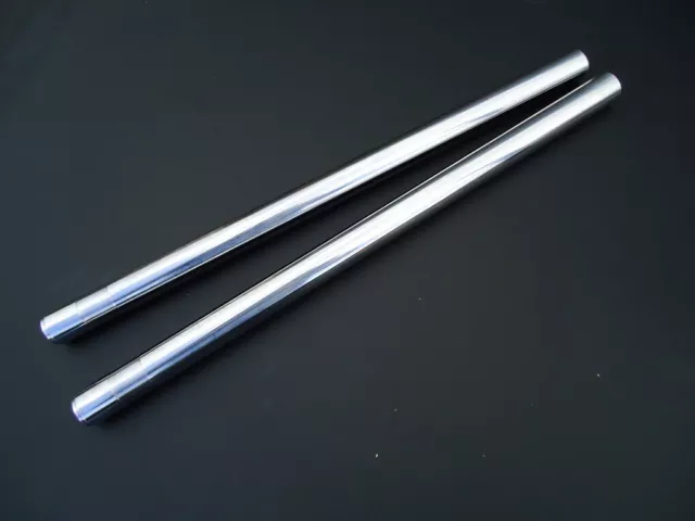 NEW Yamaha RD250lc Fork Tubes Pair (2) Stanchions Chrome RD250 LC 4L1 4L0