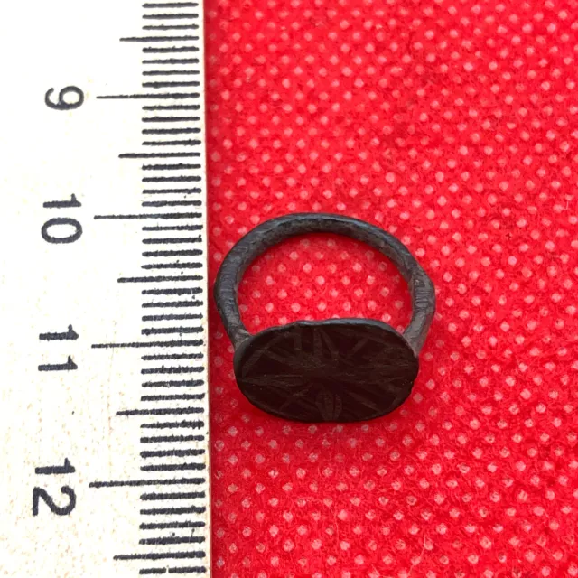 Rare Antique Bronze Ring Viking Artifacts Kievan rus Ancient Original Old 3