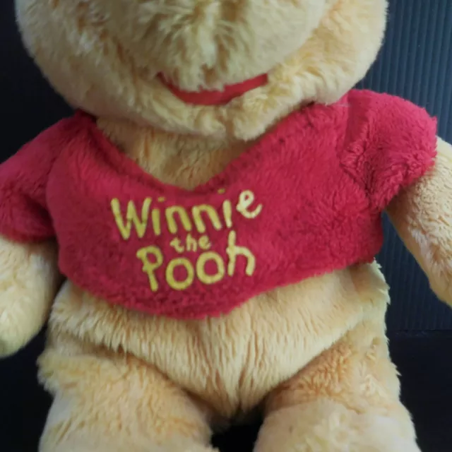 Peluche ours WINNIE THE POOH DISNEY NICOTOY jouet vintage art déco design N5743 2