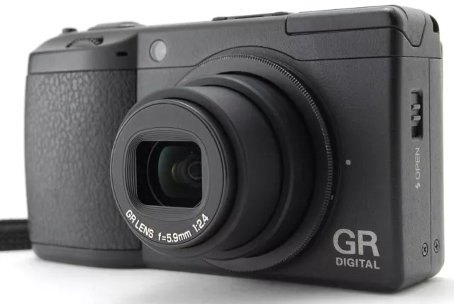 [MINT in Box] RICOH GR Digital II 10.1MP Compact Digital Camera black From JAPAN