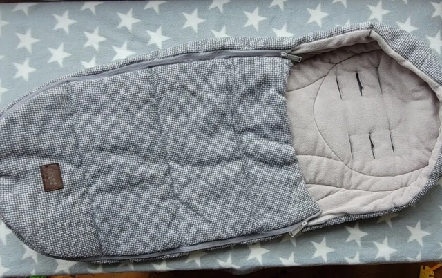 Mamas & Papas kaltes Wetter plus Fußmuff grau Köper passt Ocarro Flip XT Urbo Sola