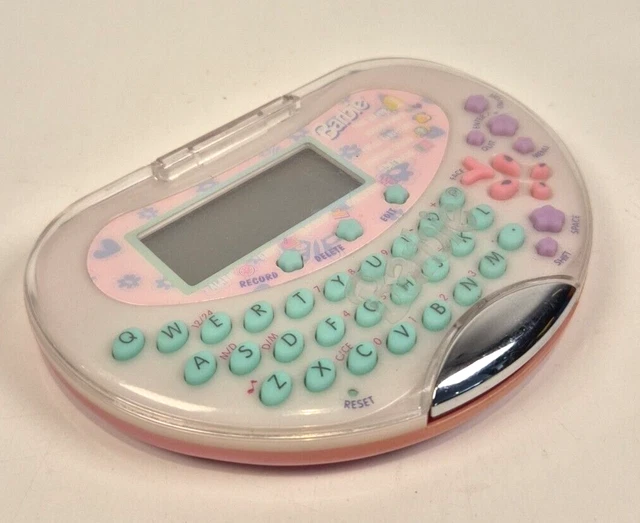 BARBIE ELECTRONIC SECRET Diary Organiser VTG Mattel 1999 Working