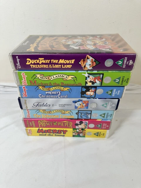 VINTAGE DISNEY VHS Tape Collection 7 Tapes Untested Used 9 99 vintage-disney-vhs-tape-collection-7-tapes-untested-used-9-99