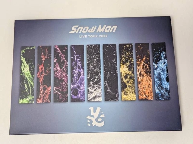 SNOW MAN LIVE TOUR 2022 Labo Blu-ray 3-Disc Set Japan $98.27