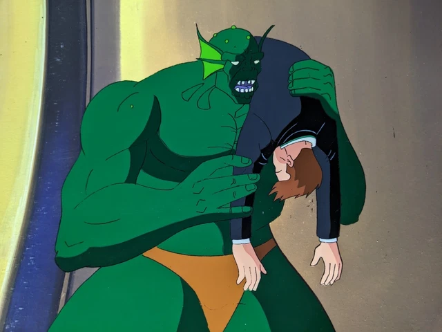 THE INCREDIBLE HULK Animation Cels ABOMINATION art Backgrounds marvel ...