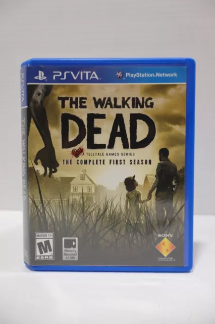 The Walking Dead: The Complete First Season (Sony PlayStation Vita, 2013) TESTED