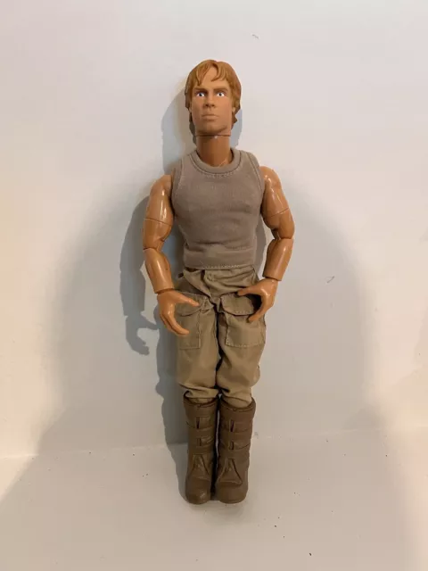 star wars 12” figure luke skywalker dagobah training mint condition