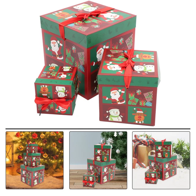 3 pz regalo di Natale regali di Natale decorazione natalizia