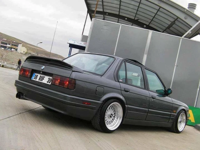 AikTuning BMW E30 Door Panels & Side Skirts – Mtech 2 Style, White Primer, Full Set