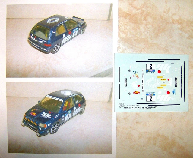 DECAL PEUGEOT 104 ALAIN COPPIER RALLY MONTECARLO 1978 (01
