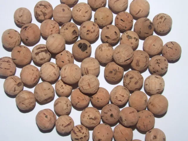 Cork Balls Packs of 25 5 Sizes Available - Coarse Fishing Pop Ups Lures