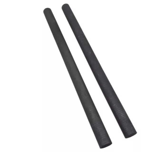 2 pieces diameter. 12mm L 200mm 99.99% Graphite Electrode Cylinder Rod