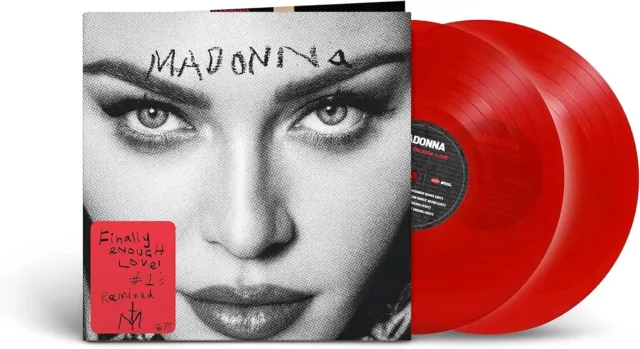 Madonna Finally Enough Love - Limited Edition Double Red Vinyl LP [New & Sealed]