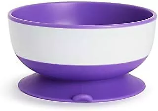 Munchkin Stay Put Baby Suction Bowl Set Baby Bowls for Weaning Baby Feeding & 3