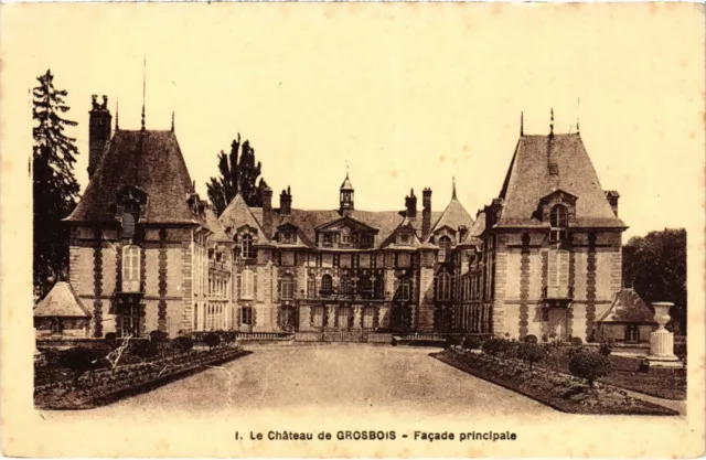 CPA BOISSY-SAINT-LEGER Chateau de Grosbois - Facade Principale (1352439)