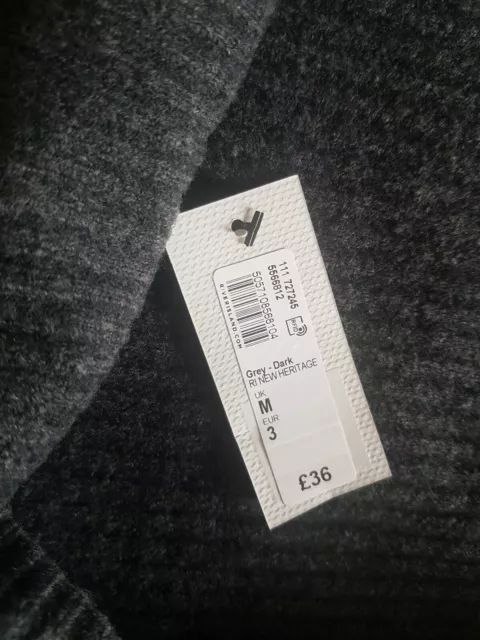 Maglione successivo River Island donna grigio rotolo nuovo con etichette medio £36