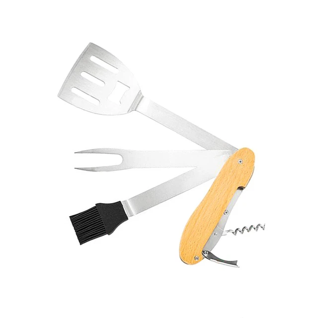 1 pc 5-in-1 Multi Werkzeug Grill Grill Reinigung Pinsel