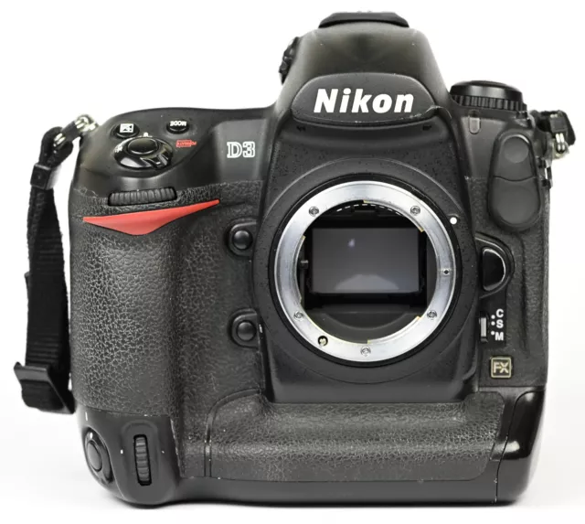 Nikon D D3 12.1 MP SLR-Digitalkamera - Schwarz (Nur Gehäuse) OVP