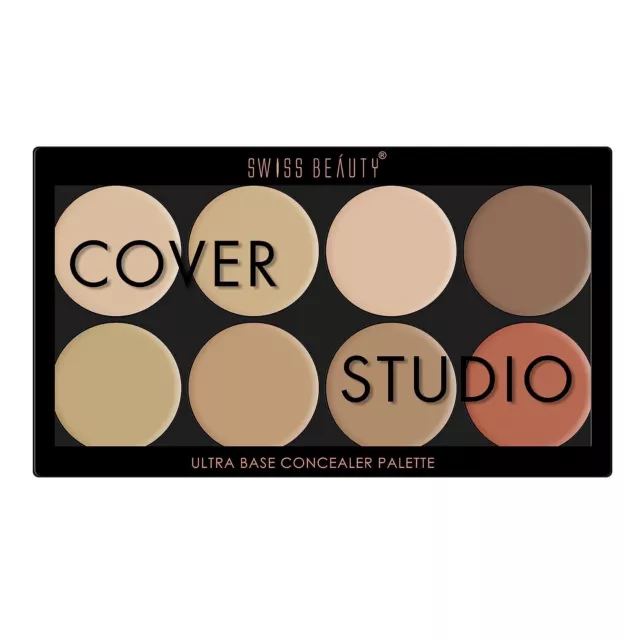 Swiss Beauty Ultra Base Palette Correcteur Pour Maquillage Glow (Shade-01) 19gm