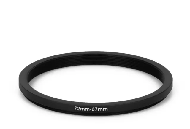 72 mm - 67 mm Filter Adapter Step-Down Adapter Filteradapter Step Down 72-67