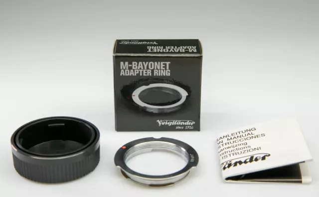 Voigtlander M-BAYONET Adaptateur Anneau pour 50/75 MM