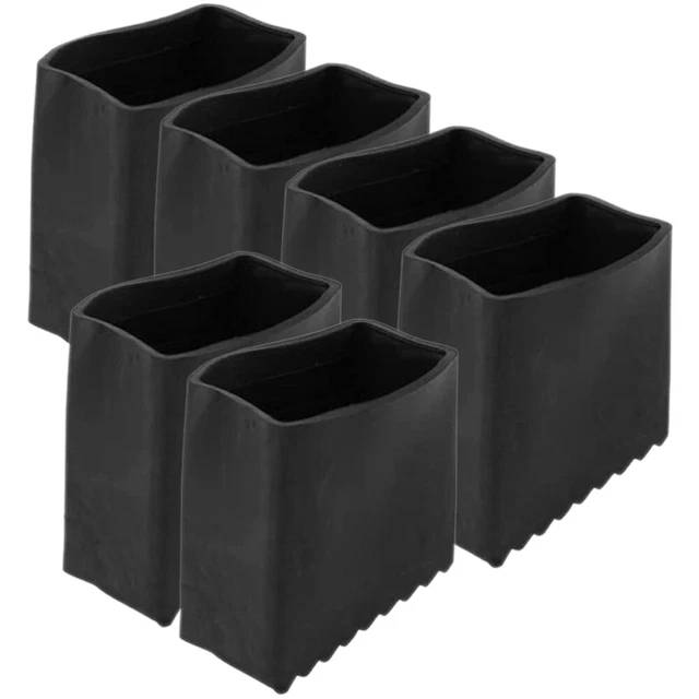 6Pcs Rubber Ladder Feet Pads Household Ladder Feet Covers Antiskid Type Ladder L